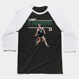 Larry Bird Legend Air Bird Basketball Signature Vintage Retro 80s 90s Bootleg Rap Style Baseball T-Shirt